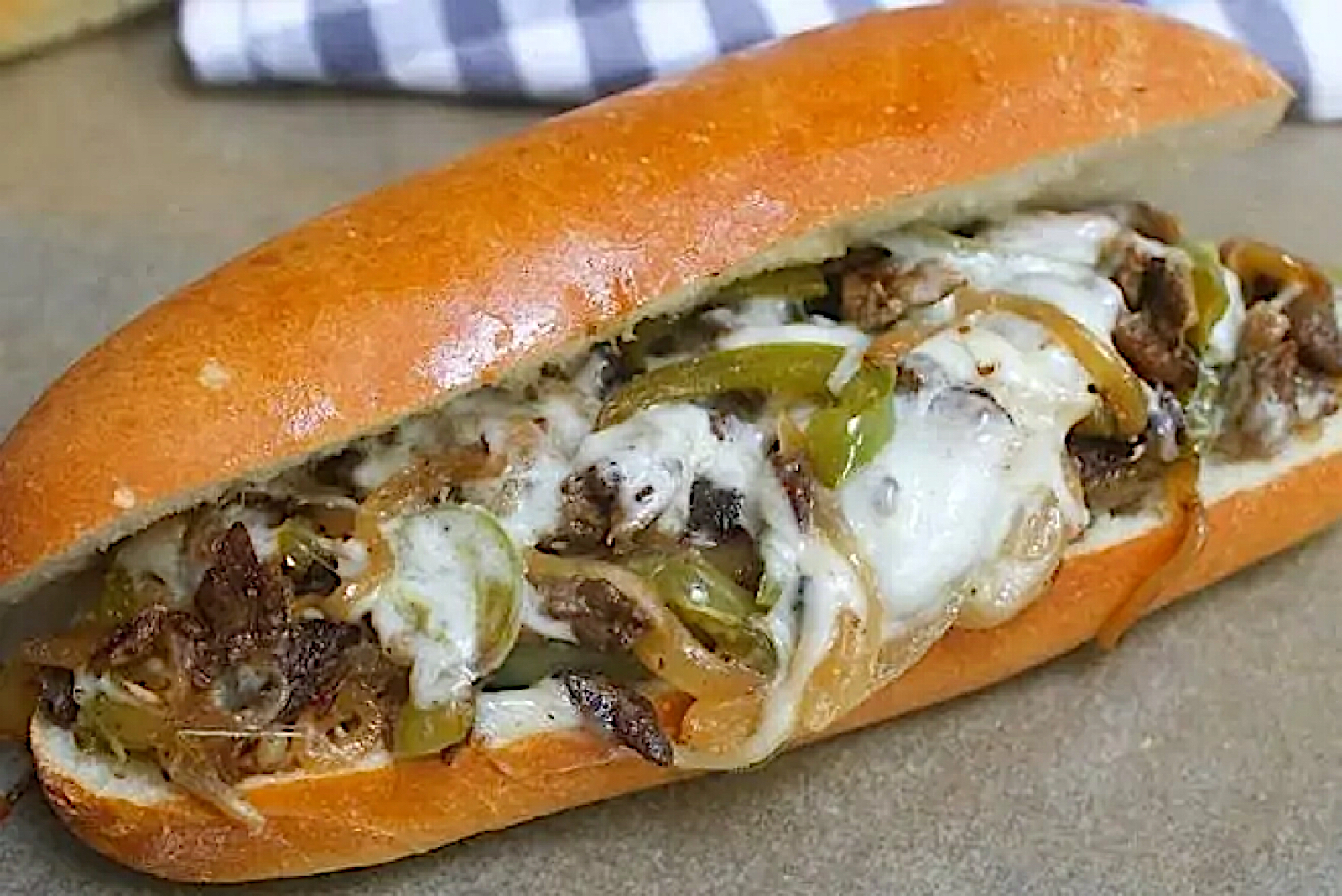 Order 3. Philly Cheese Steak Hot Sandwich food online from 5 brothers gourmet deli store, New York on bringmethat.com