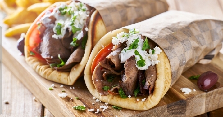 Order 10 Pack Lamb Gyro food online from Falafel Palace store, Los Angeles on bringmethat.com