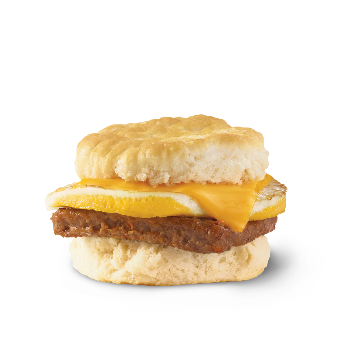 Order Sausage, Egg & Cheese Biscuit food online from Wendy store, Fairbanks on bringmethat.com