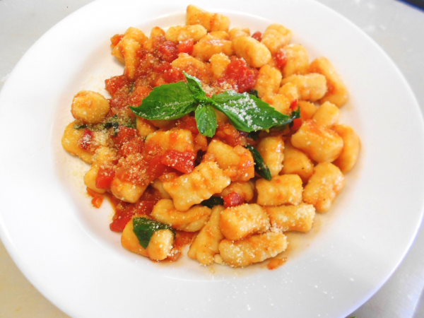 Order Gnocchi Marinara Sauce food online from Ametis Pizza store, Clifton on bringmethat.com