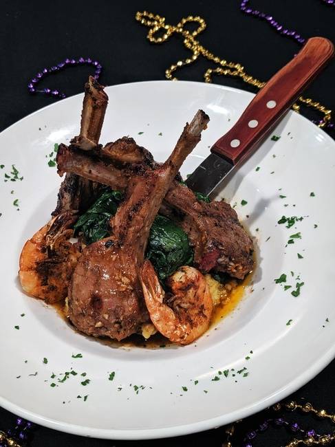 Order Grilled Lamb Chops food online from Louisiana Bistreaux Seafood Kitchen store, Decatur on bringmethat.com