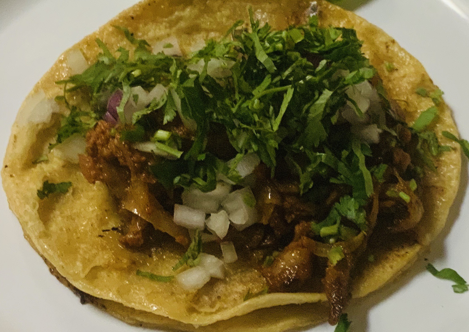 Order Al Pastor Taco food online from La Catrina Restaurant store, Chicago on bringmethat.com