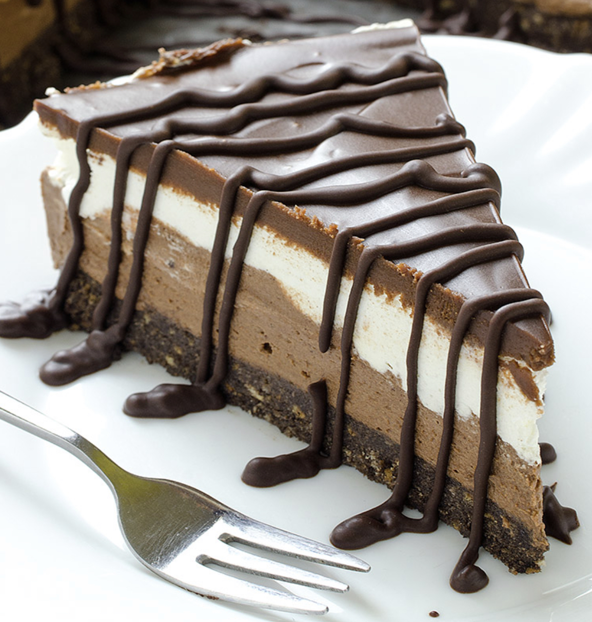 Order Chocolate Cheesecake food online from Two Guys Pizzeria store, Houston on bringmethat.com