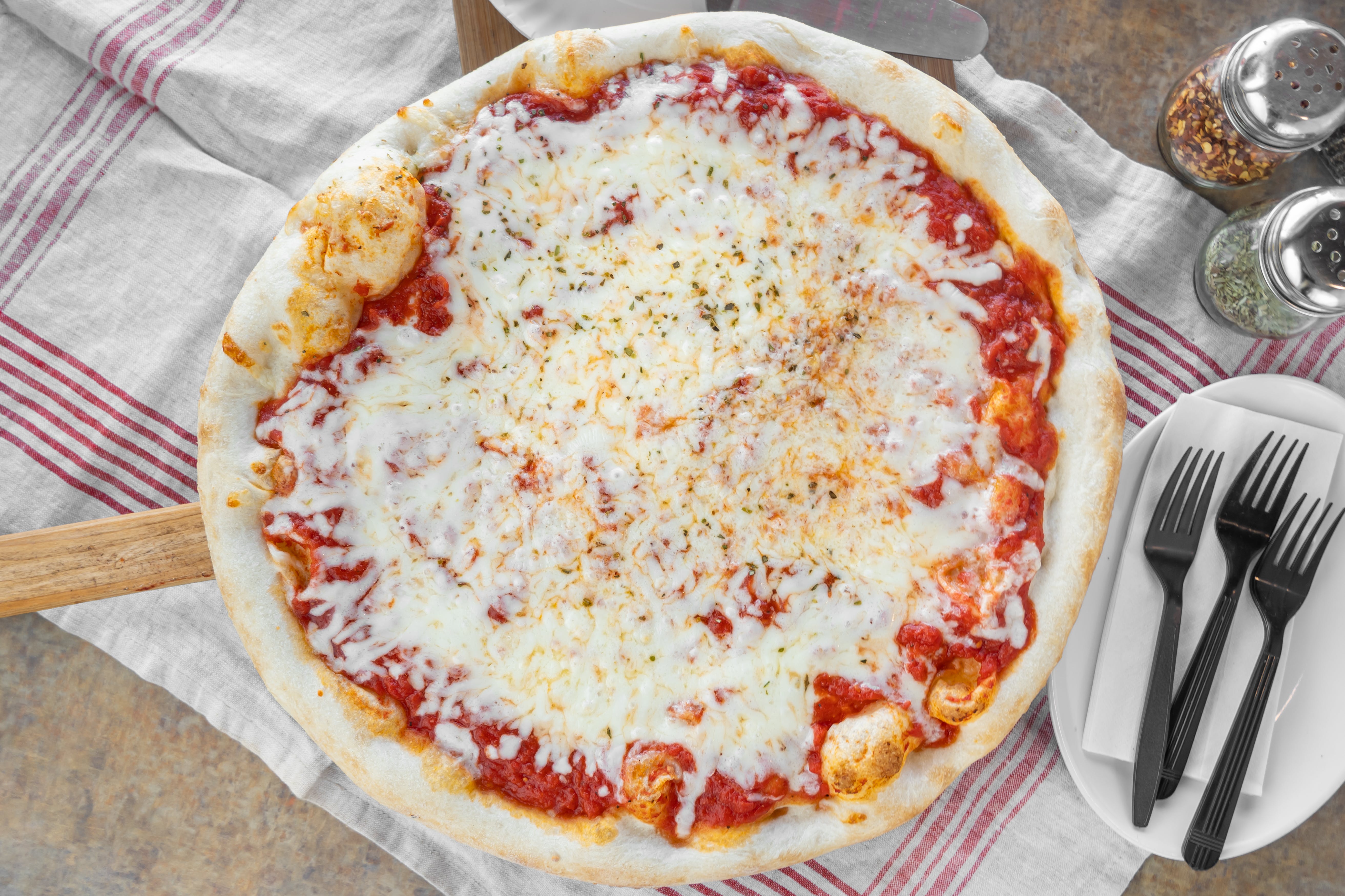 Order Cheese Pizza - Mini food online from Divincenzo Pizza store, Cinnaminson on bringmethat.com
