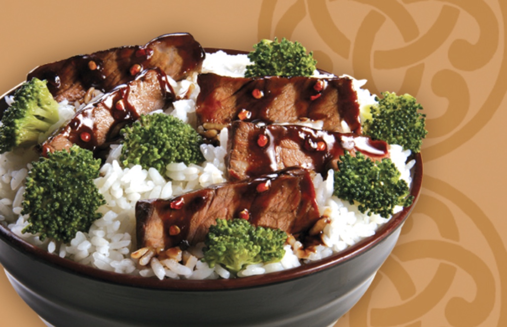 Order Beef and Broccoli Bowl food online from Samurai Sam's store, Las Vegas on bringmethat.com