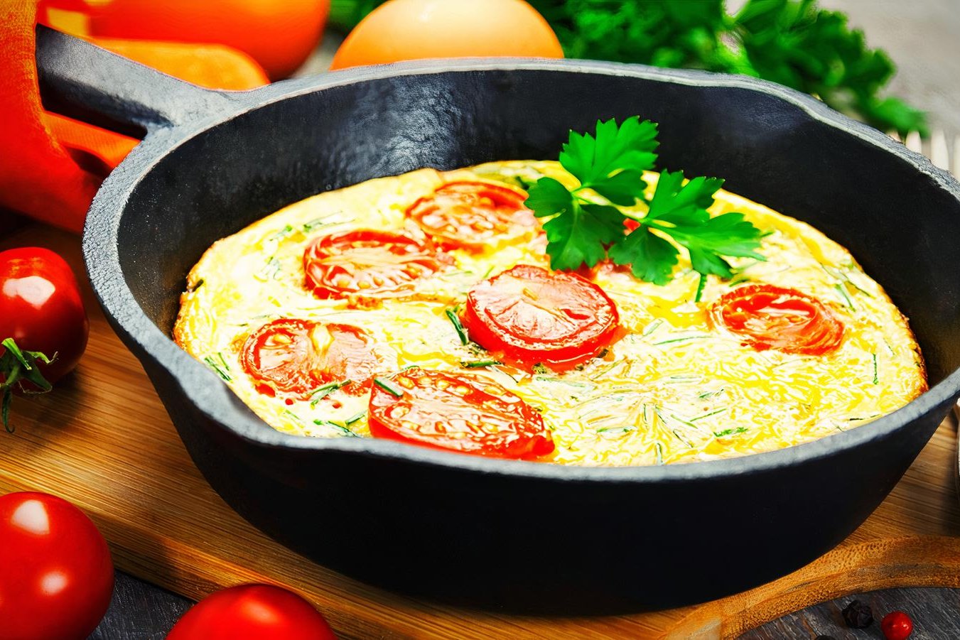 Order Egg, Cheese ＆ Tomato food online from Pause Cafe store, New York on bringmethat.com