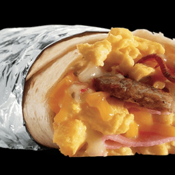 Order Meat Lovers Breakfast Burrito  food online from Liticker's Mexican Grill store, San Diego on bringmethat.com