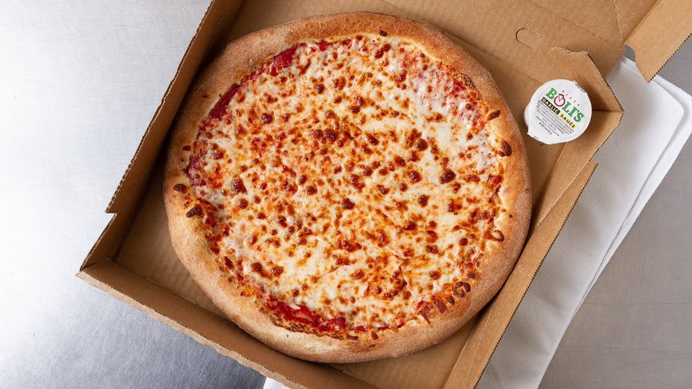 Order Cheese Pizza - Small 10'' food online from Pizza Boli's - Annapolis store, Annapolis on bringmethat.com