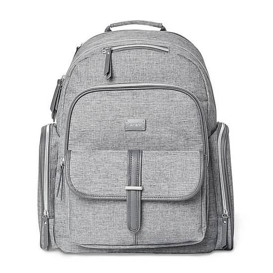 Order carter's® Stow Away Diaper Bag Backpack in Heather Grey food online from Bed Bath & Beyond store, Lancaster on bringmethat.com