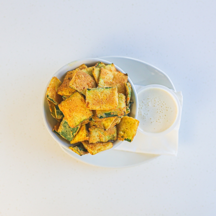 Order Fried Zucchini food online from Olive Pit - Huntington Beach store, Huntington Beach on bringmethat.com