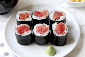 Order Tuna Roll food online from Asuka Sushi Japanese Cuisine store, Mt Laurel Township on bringmethat.com