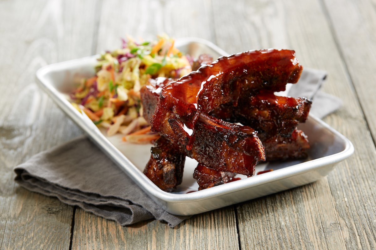 Order Root Beer Glazed Ribs food online from Bj Restaurant & Brewhouse store, Toledo on bringmethat.com