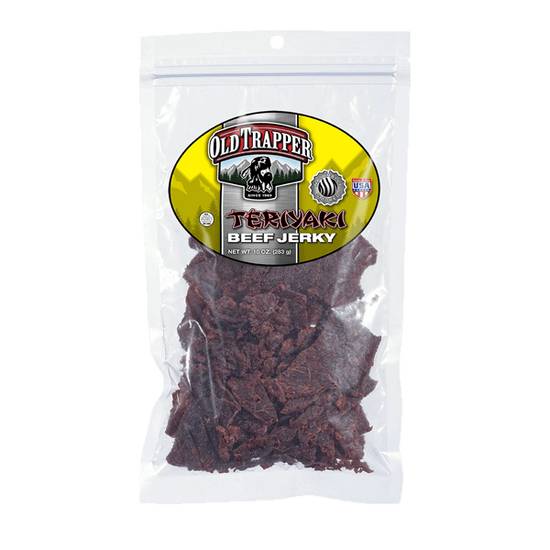 Order Old Trapper Teriyaki Jerky 10oz food online from Caseys Carry Out Pizza store, Lebanon on bringmethat.com