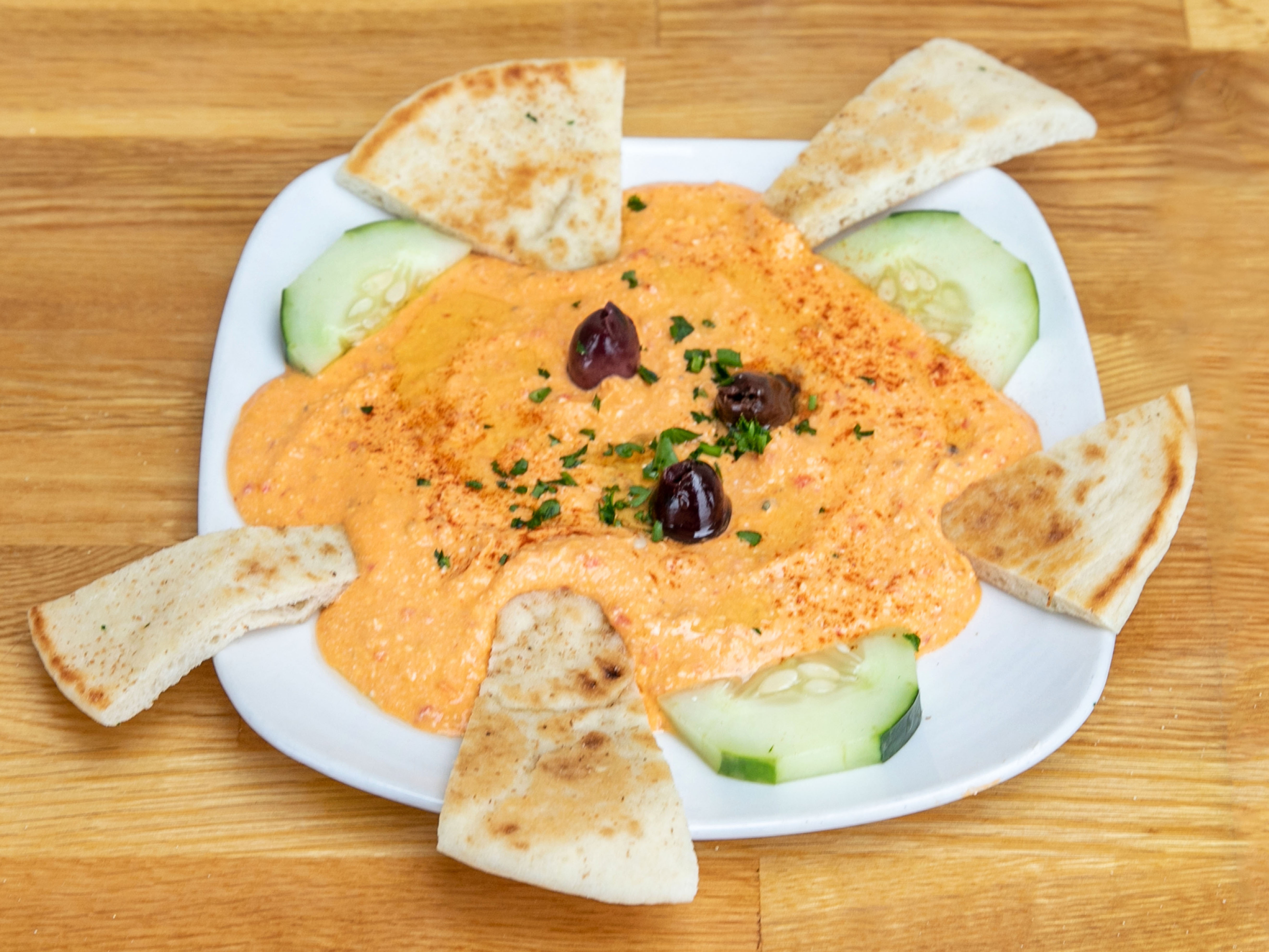 Order Greek Spicy Feta Dip food online from Crazy Greek 2 store, Hilliard on bringmethat.com