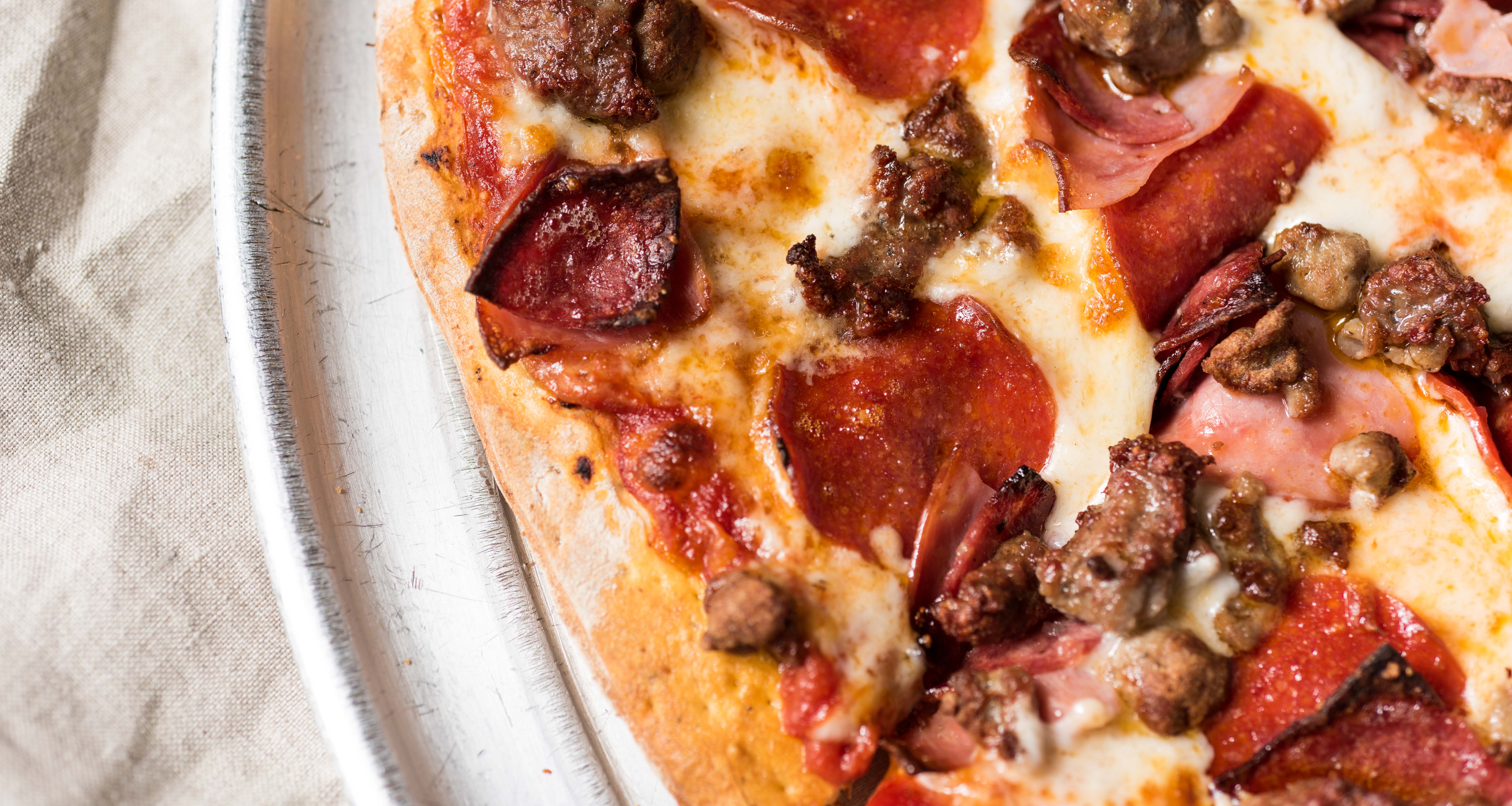 Order Meat Lovers Pizza food online from Pizza My Way - Pleasant Hill store, Pleasant Hill on bringmethat.com