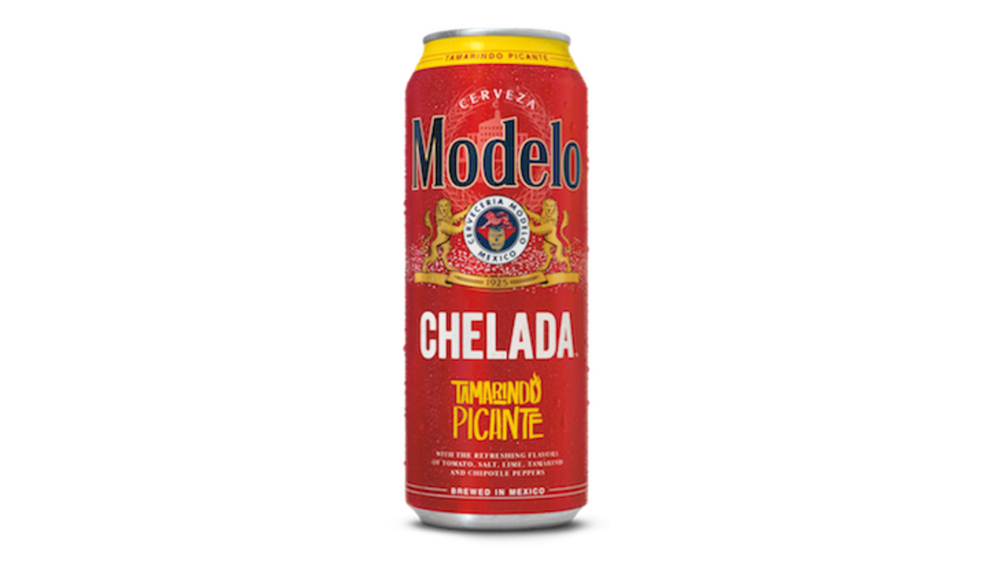 Order  Modelo Chelada Tamarindo Picante 24oz Can food online from Dimension Liquor store, Lake Forest on bringmethat.com