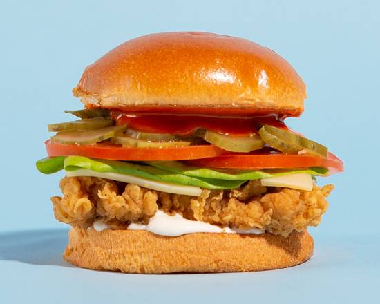 Order Buffalo Ranch Fried Chicken Sandwich food online from Fry Me A River store, Solvang on bringmethat.com