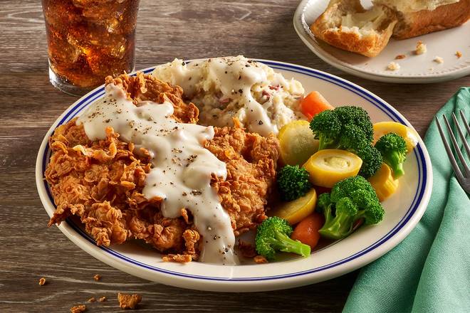 Order Chicken Fried Steak food online from Cotton Patch Cafe store, Temple on bringmethat.com