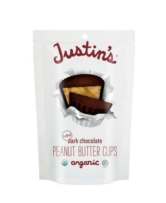 Order Justin's Mini Dark Chocolate Peanut Butter Cups, 4.7 OZ food online from CVS store, MINNEAPOLIS on bringmethat.com