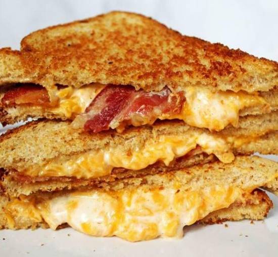 Order Bacon Cheddar Ranch Grilled Cheese food online from IV Deli Mart store, Goleta on bringmethat.com