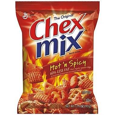 Order Chex Mix Hot N Spicy Snack Mix food online from Exxon Food Mart store, Port Huron on bringmethat.com