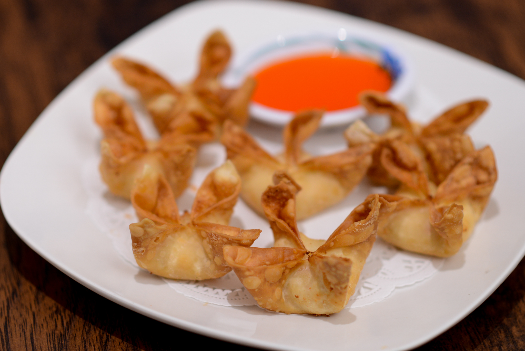 Order 11E. Cream Cheese Fried  Wonton food online from Rincome store, Northridge on bringmethat.com