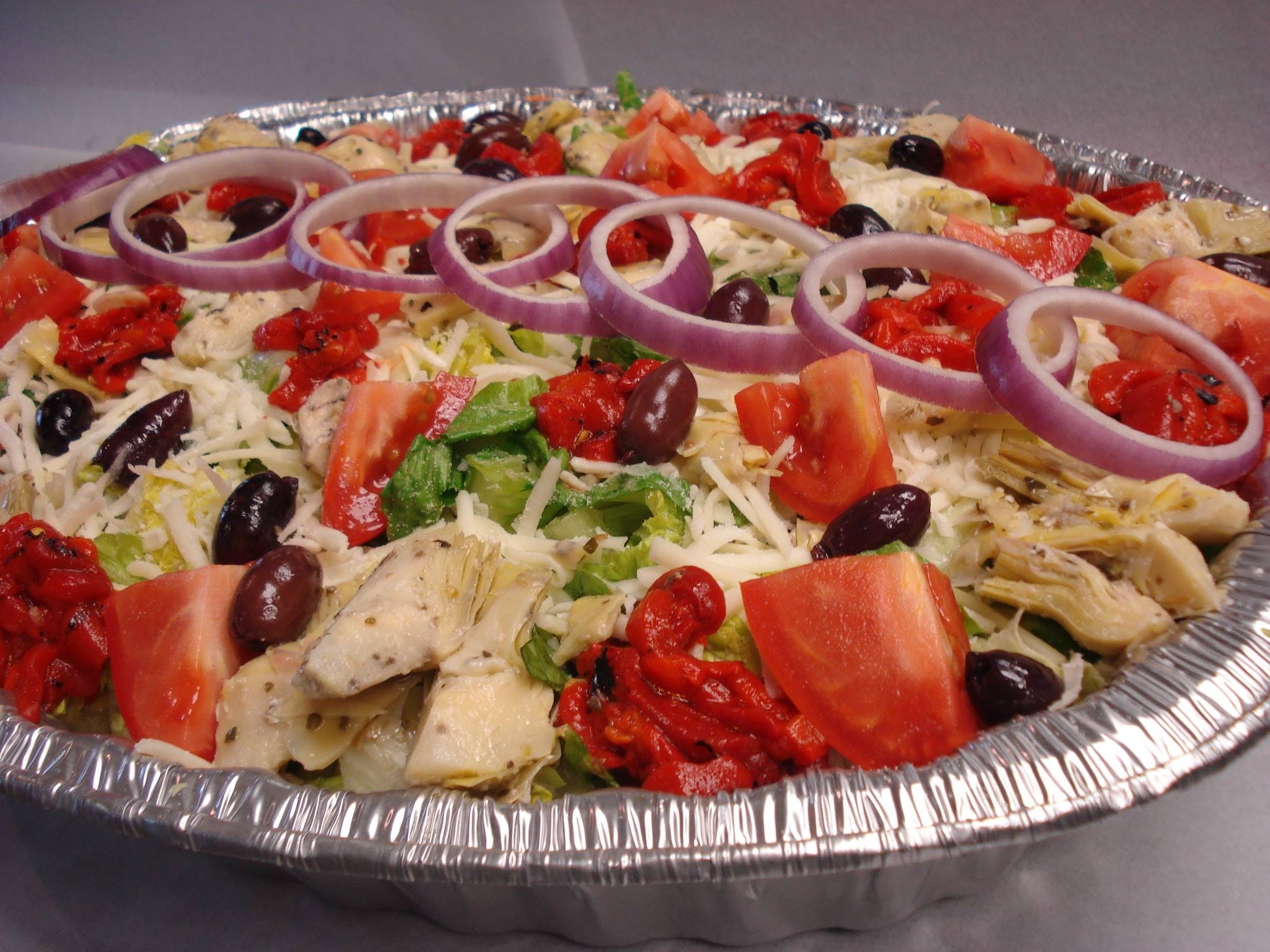 Order Taste of Italy Salad - Salad food online from Pizza Roma store, Cleveland on bringmethat.com