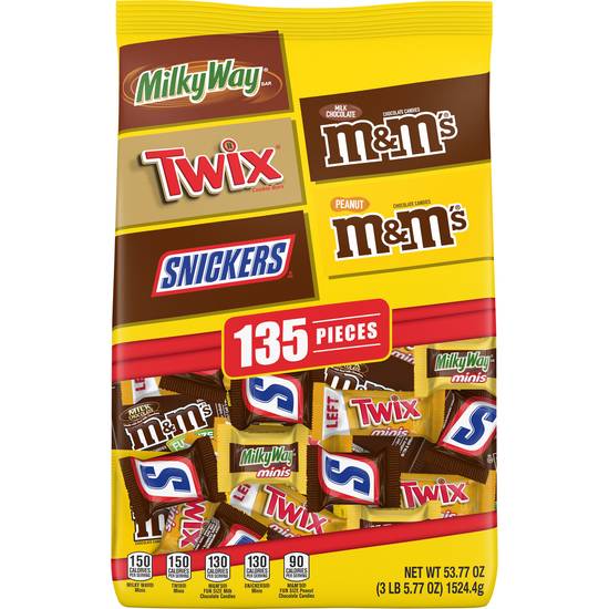 Order Mars Chocolate Favorites Halloween Candy Bars, Variety Mix - 135 ct food online from Rite Aid store, Xenia on bringmethat.com