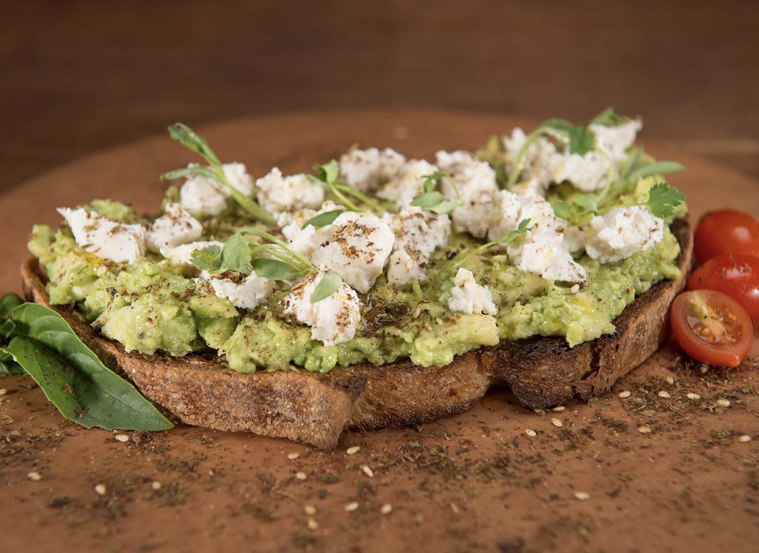 Order Avocado Toast food online from Urth Caffe store, Los Angeles on bringmethat.com