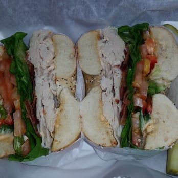 Order Turkey Sandwich food online from Bruegger's Bagels store, Austin on bringmethat.com