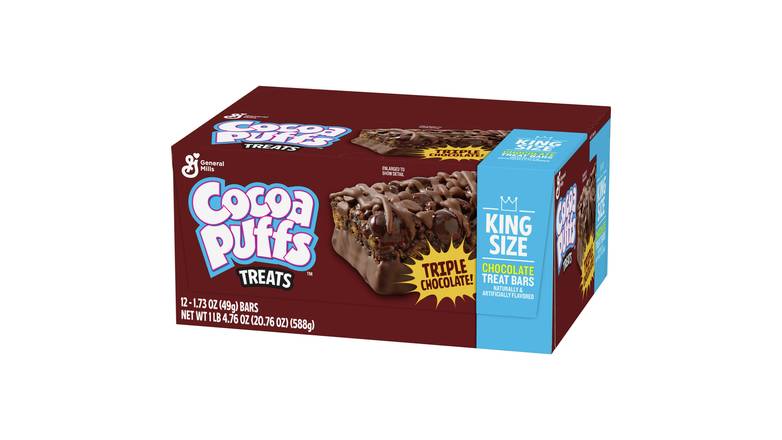 Order Cocoa Puffs Cereal Bar - Pack Of 12 food online from Trumbull Mobil store, Trumbull on bringmethat.com