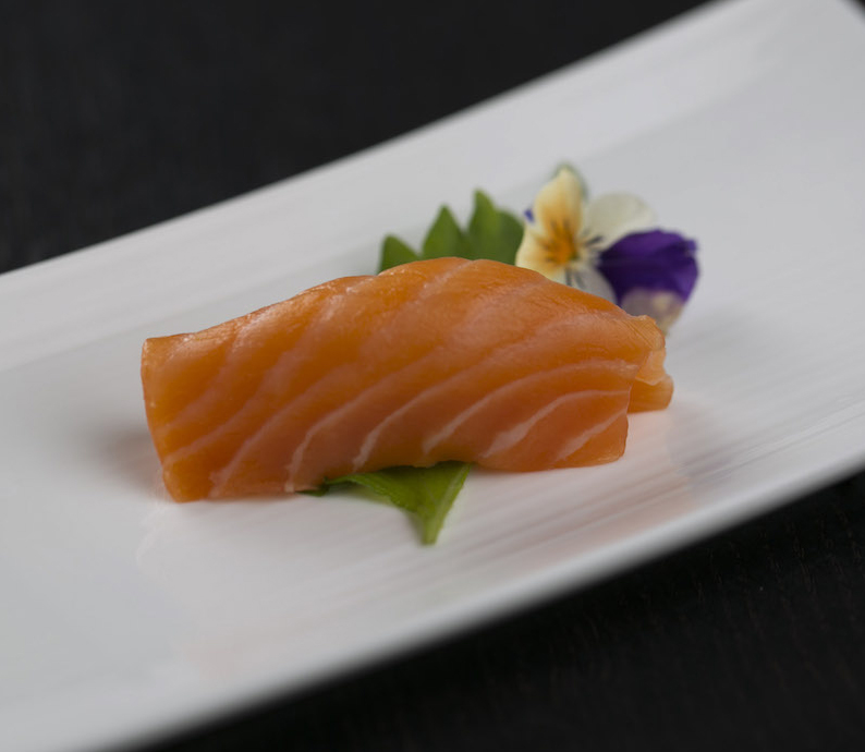 Order G3. Salmon Sushi food online from Icho Izakaya Fusion Cuisine store, Temple City on bringmethat.com