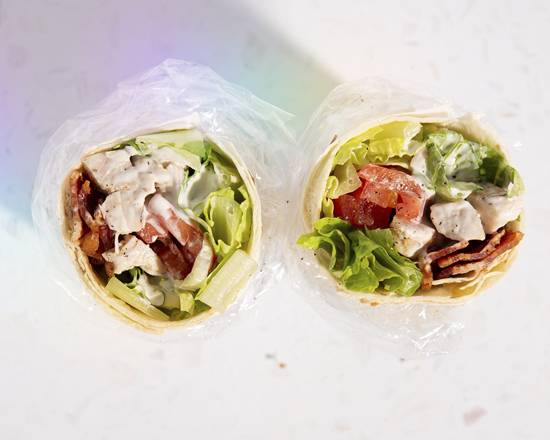 Order Ranch BLT Wrap food online from Mission Organic Juice store, San Francisco on bringmethat.com