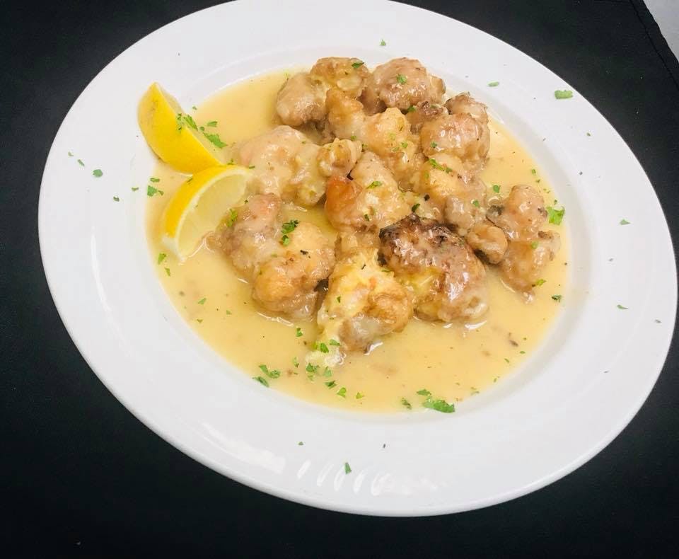 Order Shrimp Francese Lunch - Entree food online from  Bella Italia Restaurant store, Wappingers Falls on bringmethat.com