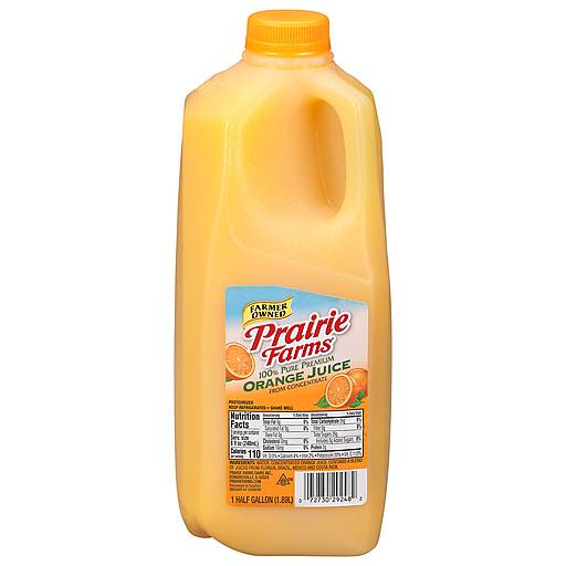 Order Prairie Farms Orange Drink food online from Exxon Food Mart store, Port Huron on bringmethat.com