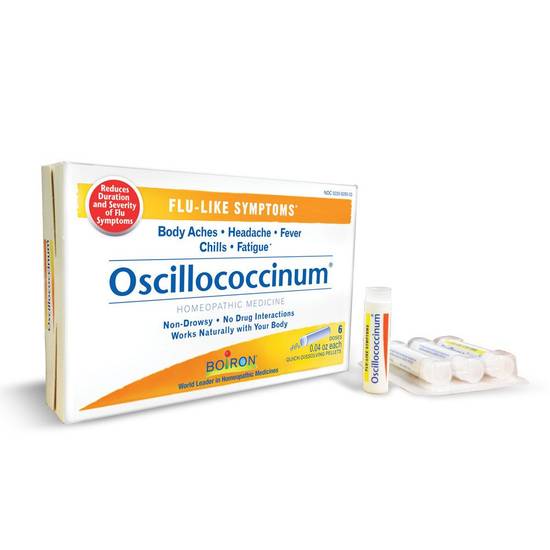 Order Boiron Oscillococcinum Flu Symptom Relief Quick (6 ct) food online from Rite Aid store, CONCORD on bringmethat.com