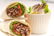 Order BBQ Chicken Wrap food online from Alen Deli & Catering store, Springfield on bringmethat.com