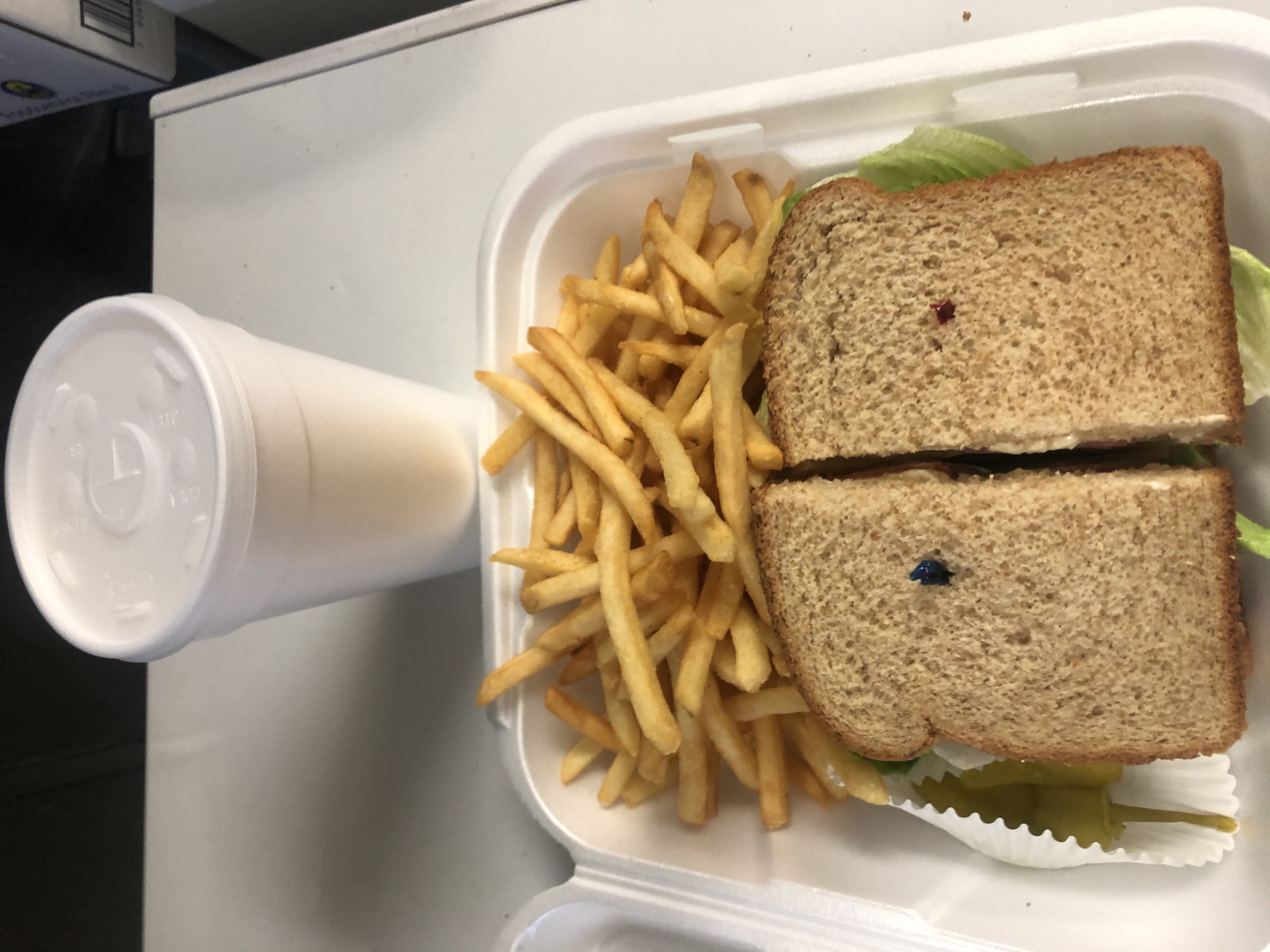 Order Turkey and Cheese Sandwich Combo food online from Garden Deli store, Garden Grove on bringmethat.com