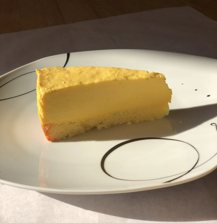 Order Mango Mousse Cake food online from Morton's Pizza store, Mattapan on bringmethat.com