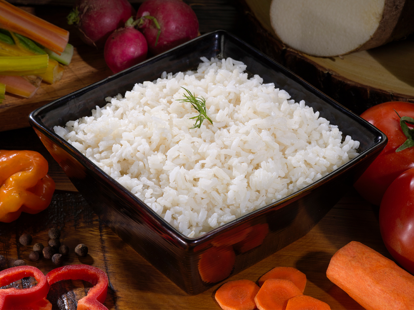 Order White Rice food online from Golden Krust store, Houston on bringmethat.com