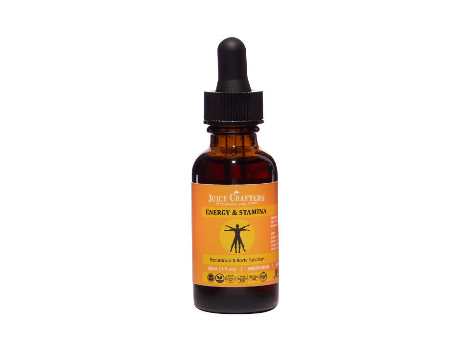 Order Energy & Stamina Tincture food online from Juice Crafters store, Los Angeles on bringmethat.com