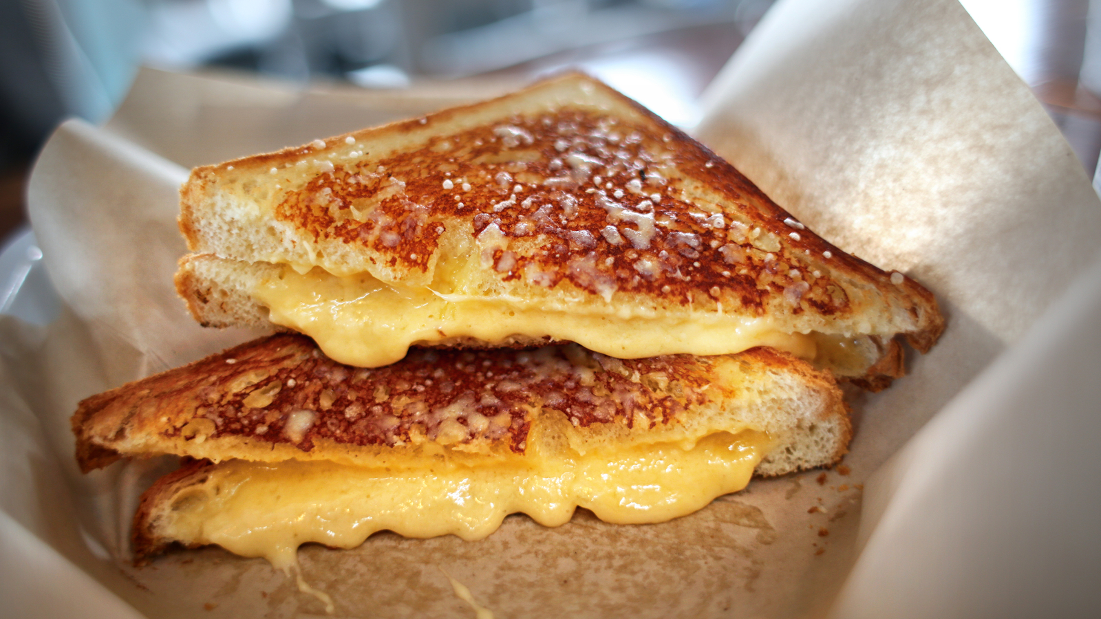 Order The American Grilled Cheese Sandwich food online from The Breakfast Dream store, San Diego on bringmethat.com
