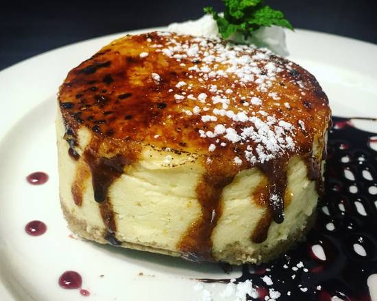 Order Bruleed Cheesecake food online from Van Gogh's Ear Cafe store, Union on bringmethat.com
