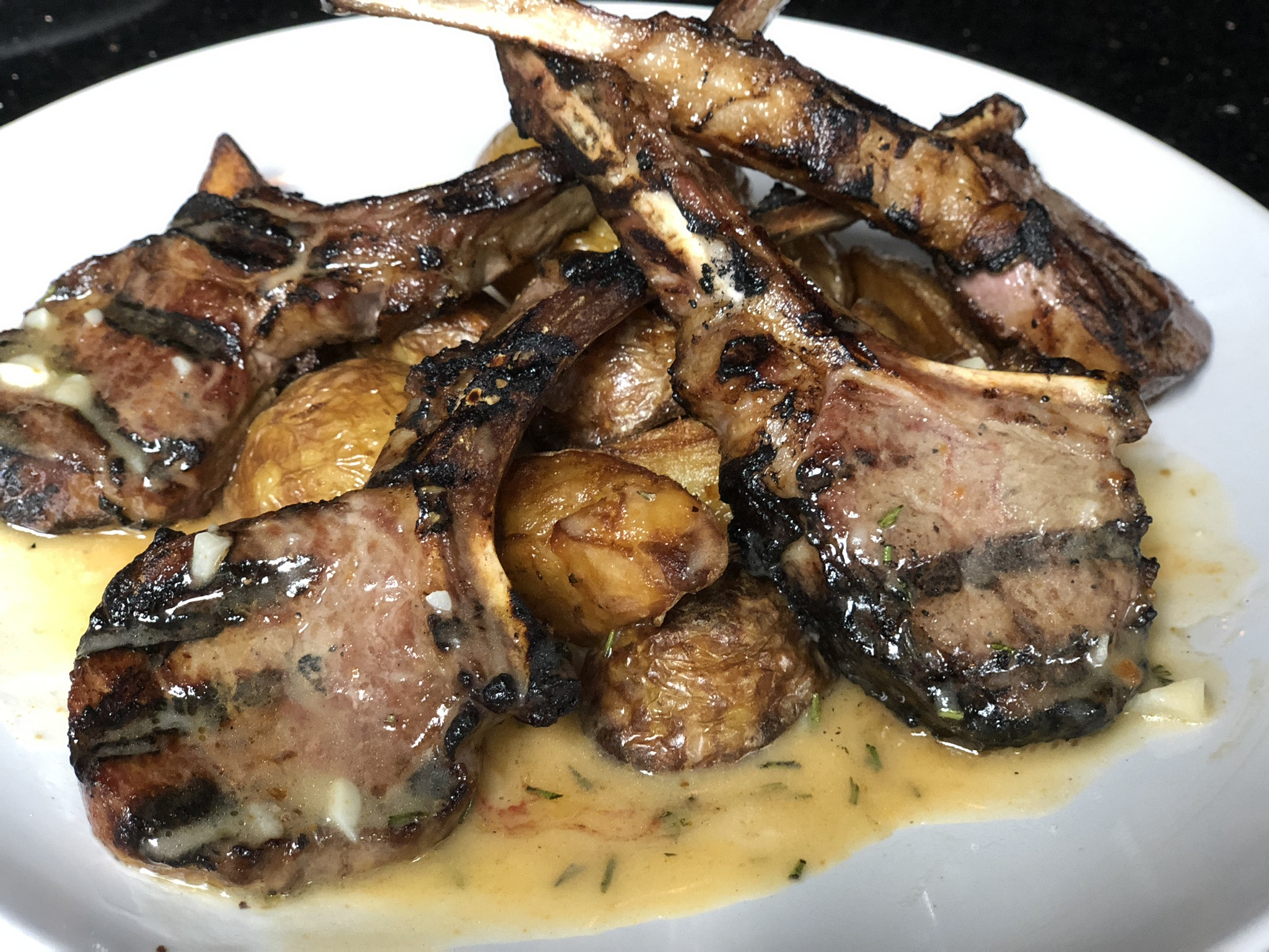 Order Grilled Lamb Chops food online from Siena Cafe store, New York on bringmethat.com