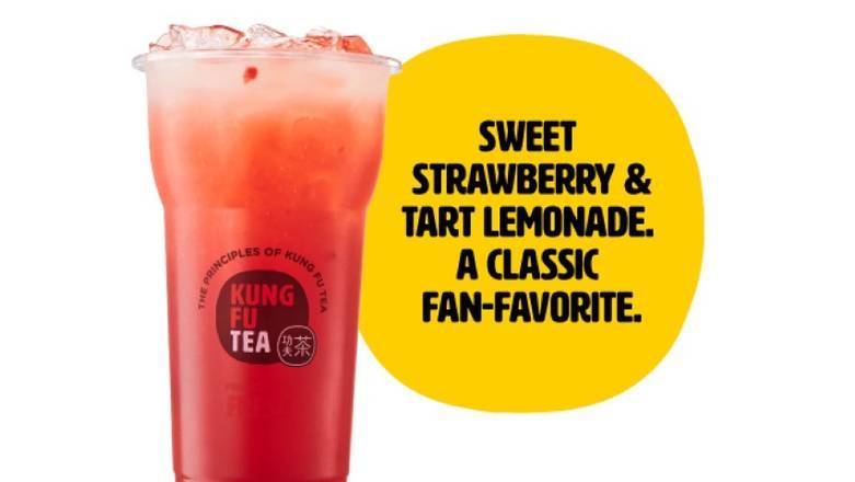 Order Strawberry Lemonade Punch food online from Kung Fu Tea store, Hicksville on bringmethat.com