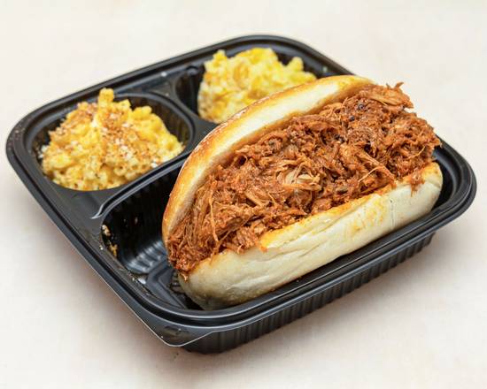 Order Pulled Pork Sandwich food online from Gary and Meg's Chicken and Ribs store, Wayne on bringmethat.com