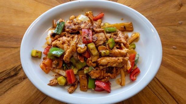 Order 18a. Kung Pao food online from Peppers Thai Cuisine store, Palm Desert on bringmethat.com