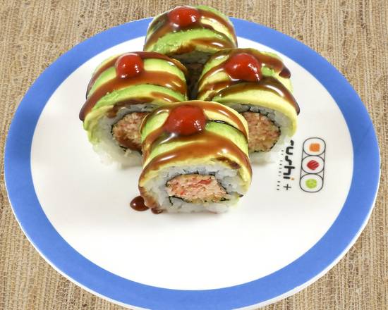 Order Avocado Bomb Roll food online from Sushi + Rotary Sushi Bar store, Aurora on bringmethat.com