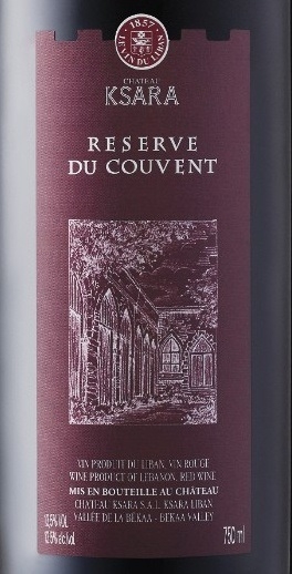 Order Chateau Ksara Reserve du Couvent - Red Wine food online from Chop't Creative Salad store, Washington on bringmethat.com