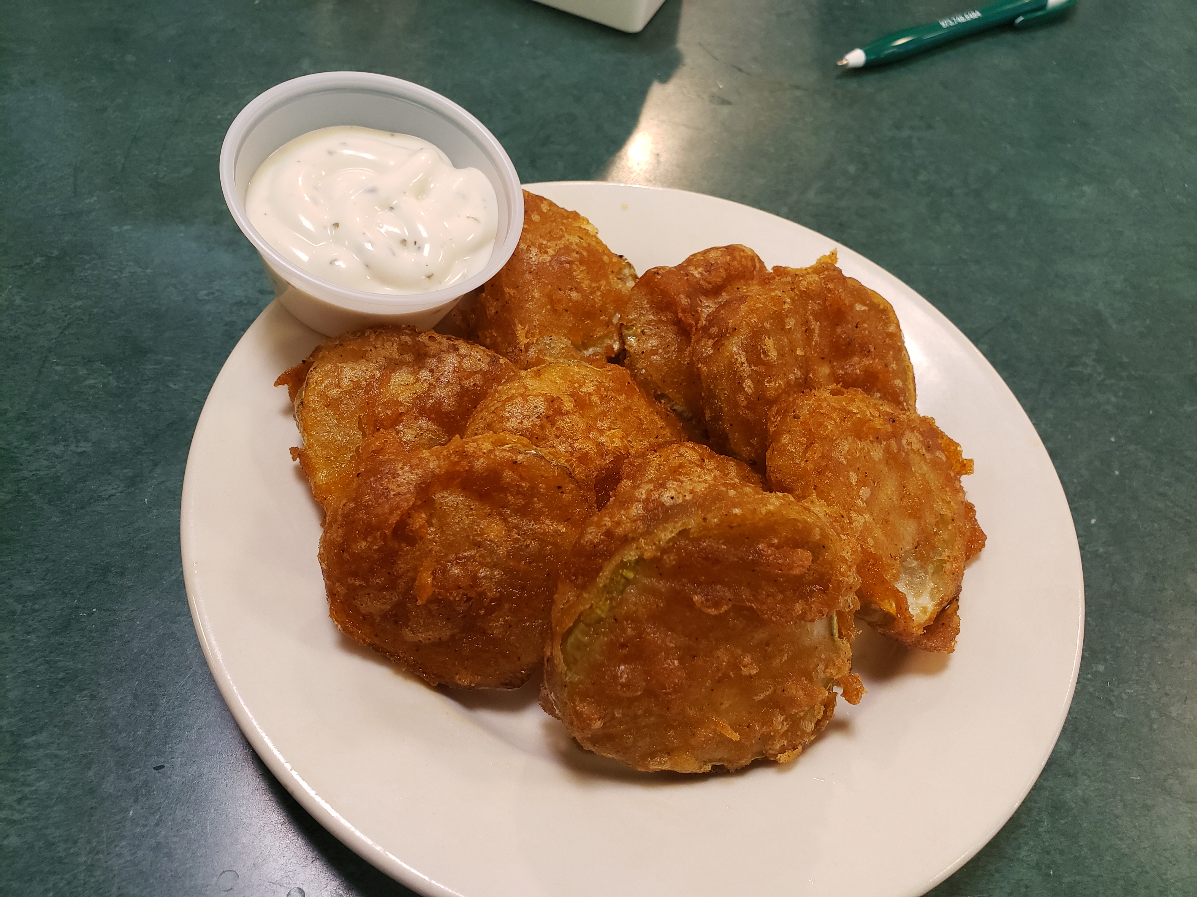 Order Homemade Fried Pickles food online from Campus Sub Shop Ii store, Springfield on bringmethat.com